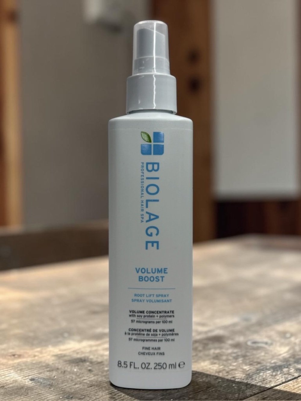 Biolage Volume Boost Root Lift Volumizing Spray 8.5 oz Fine Hair Soy Protein